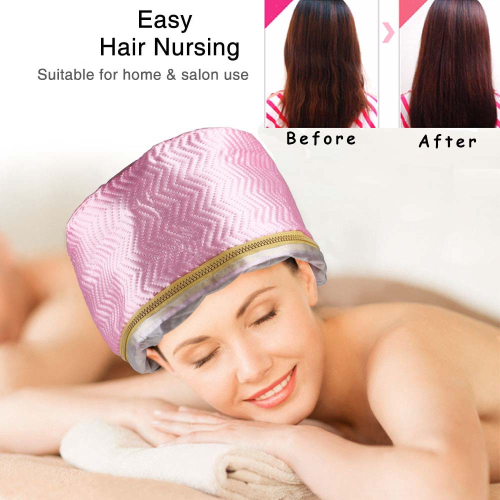 Cap Penutup Kepala Steam Rambut - Hot Steamer SPA Rambut Thermal Treatment Heated Cap- TOPI CREAMBATH