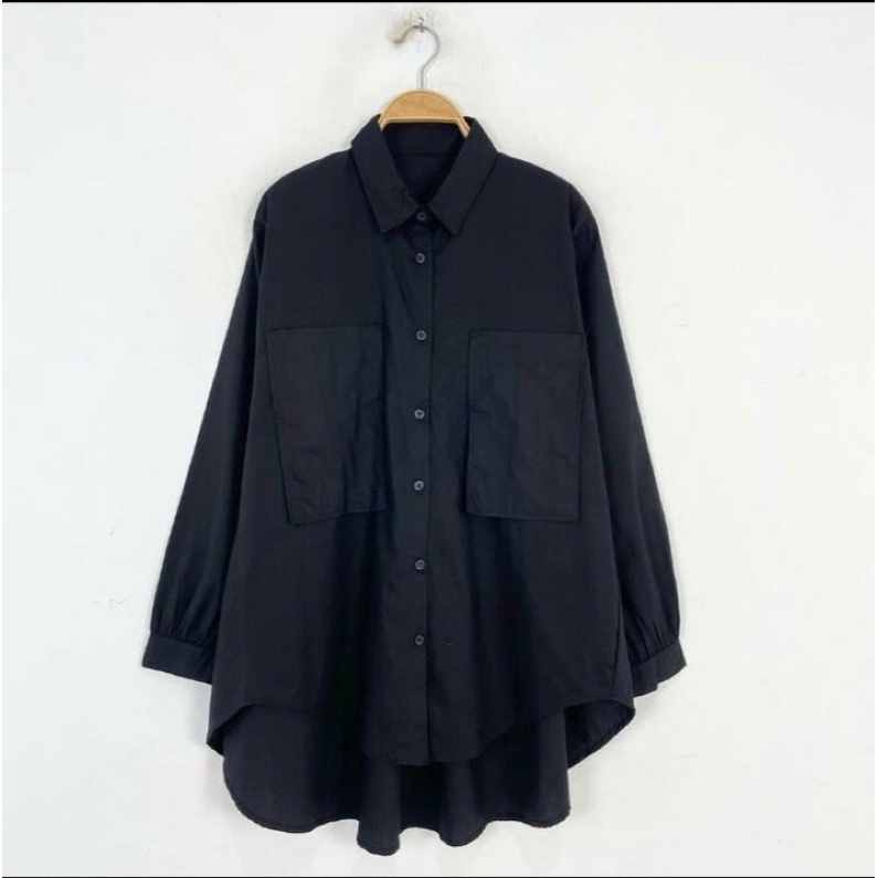 LENOY PREMIUM SHIRT POPLIN // BLOUSE OVERSIZE POLOS