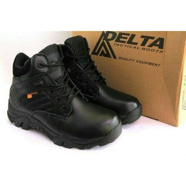 Sepatu Boots Pria Delta Cheap Pendek 6inci Sleting Samping Sepatu Kerja Pria Ujung Besi