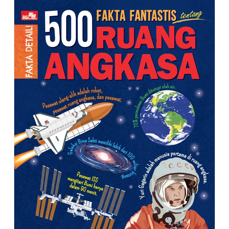 Gramedia Bogor  - 500 Fakta Fantastis Tentang Ruang Angkasa