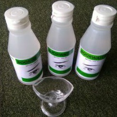 Sepaket Boorwater 100ml sama gelas cuci mata / Sepaket borwater 100ml sama gelas cuci mata / 3 botol borwater 100ml sama gelas cuci mata