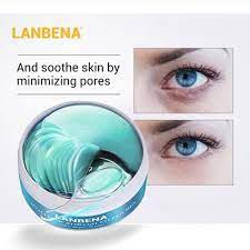 LANBENA Eye Mask Hyaluronic Acid Hydra-gel Masker Mata Mengencangkan kulit mata, memudar garis halus