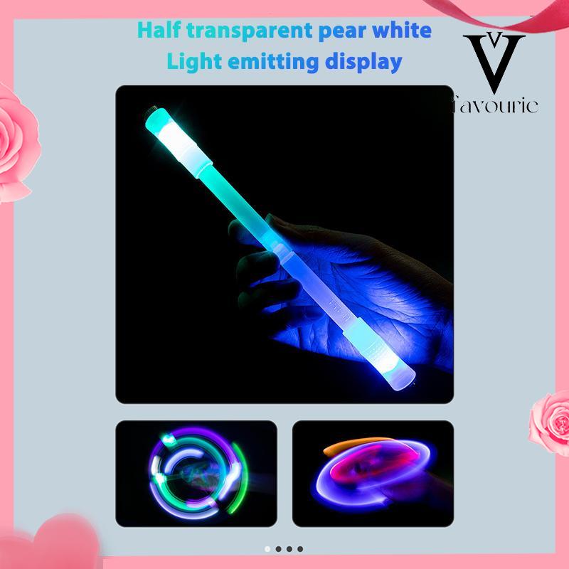 [COD]Pena Berputar Bercahaya Dekompresi Pena Lampu Pernapasan LED Keren-FA