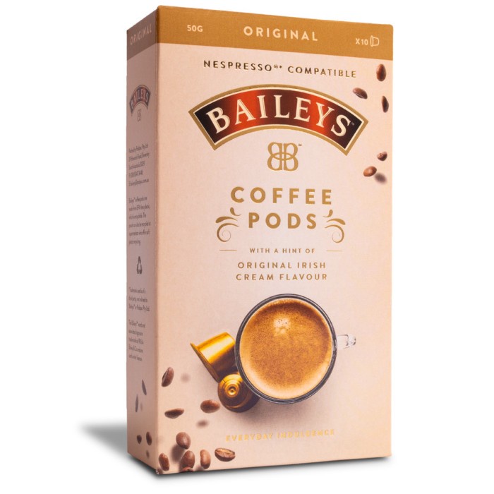 

ds011css Baileys Coffee Capsule / Kapsul Kopi - Capsules Nespresso Compatible - Original Ds20X11