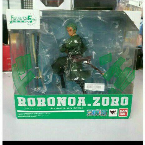 Figuarts Zero One Piece 5th Anniversary Edition Roronoa Zoro Bandai Original