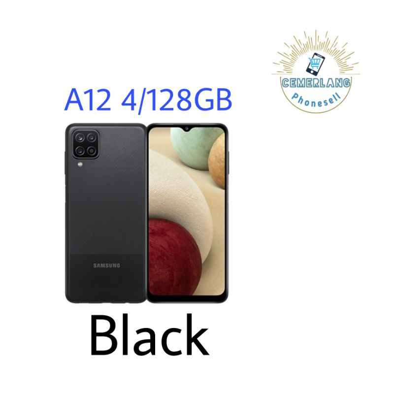 Samsung Galaxy A12 Ram 4/128 & 6/128Gb Garansi Resmi