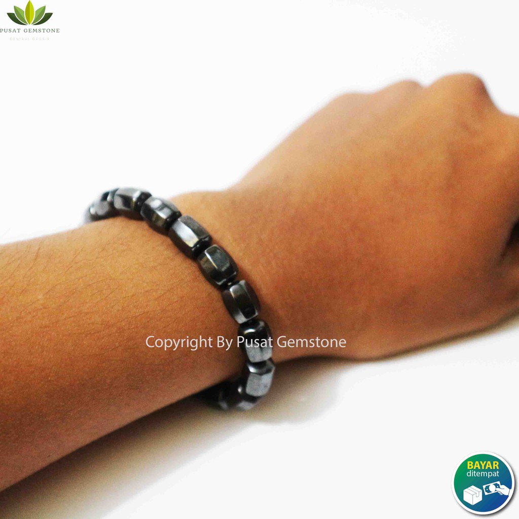 Gelang Kesehatan Magnet Hitam