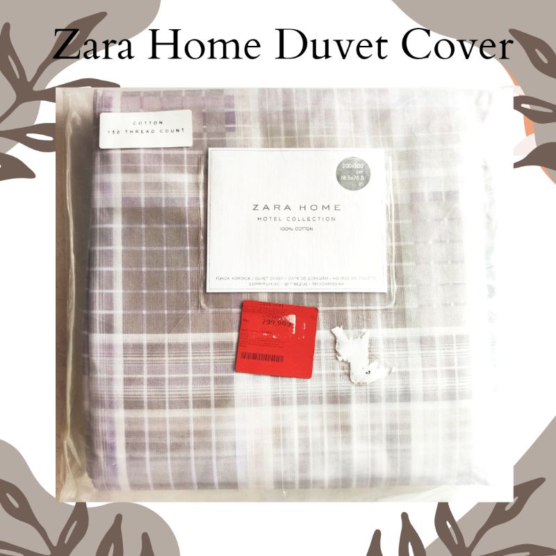ZARA HOME Duvet Cover 100% original