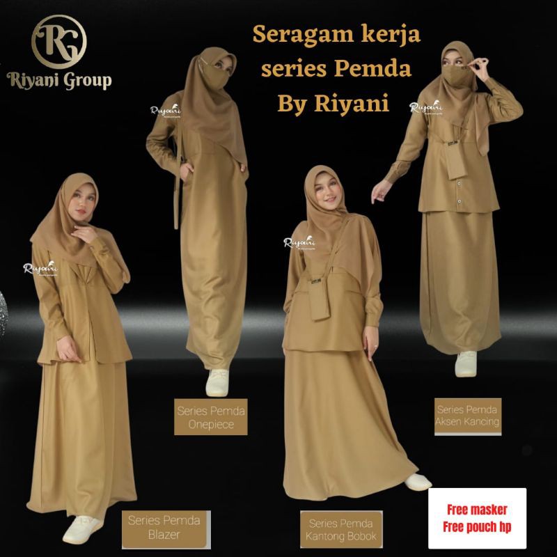 Gamis Pemda keki by Riyani