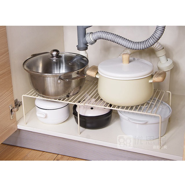 Kitchen Spice Rack Bathroom Storage Holders / Dapur Serbi Rak Besi Multifungsi tipe ekstensi H006