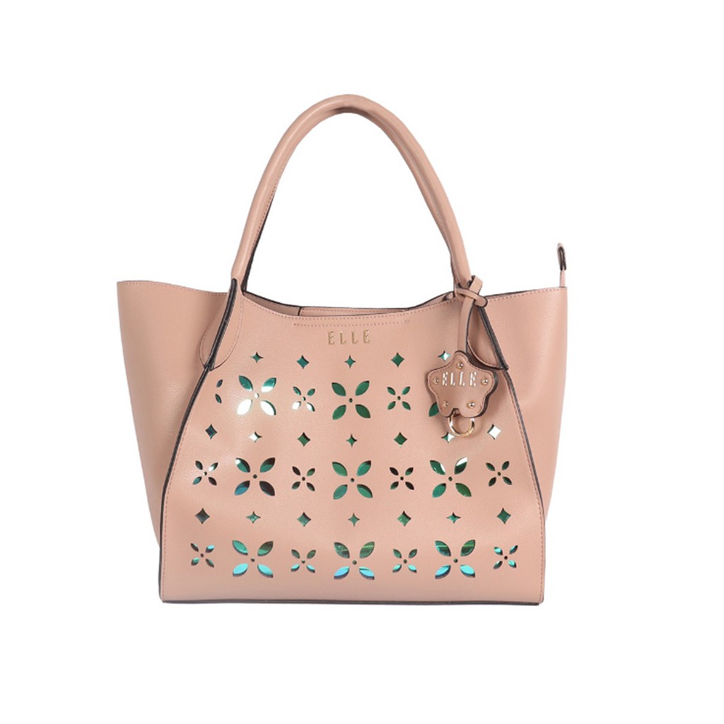 ELLE Handbag 41038 Dark Pink tas 100% ORIGINAL