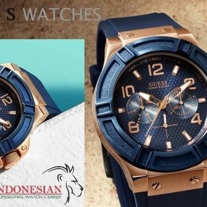 Jam Tangan Couple Merk Guess Grade Original Type : 2473 Baterai⠀ Avenue.Centre