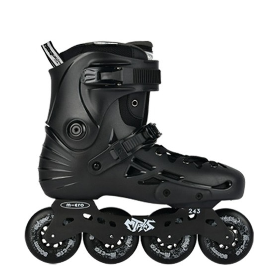 Sepatu Roda Pemula Inline Skate M-cro (Micro) MT-Plus Black