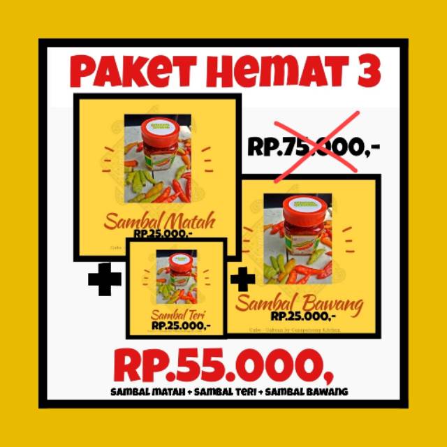 

Paket Hemat 3