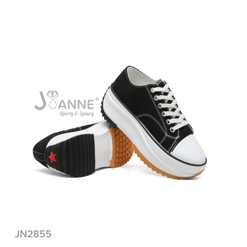 RESTOCK!! [ORIGINAL] JOANNE Casual Sport Wedges Sneakers Shoes Sepatu Wanita #JN2855