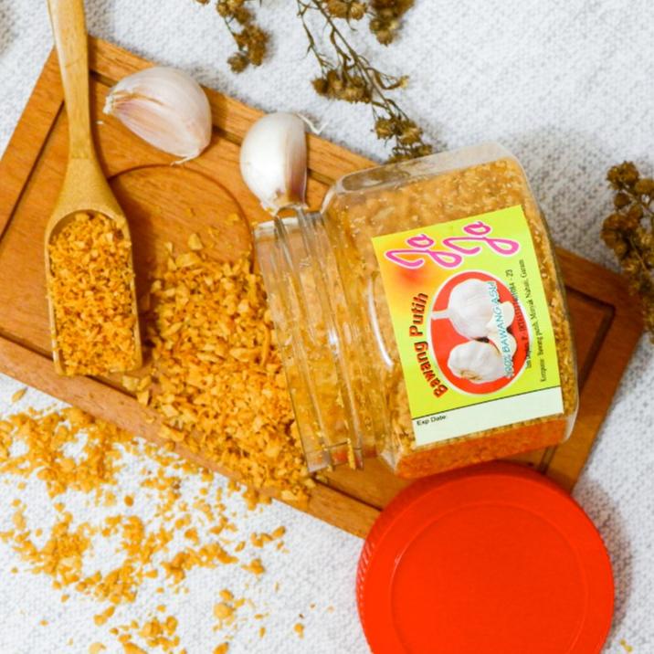 

Terlaris Bawang putih Jojo cincang toples 130gr Firsthand grosir