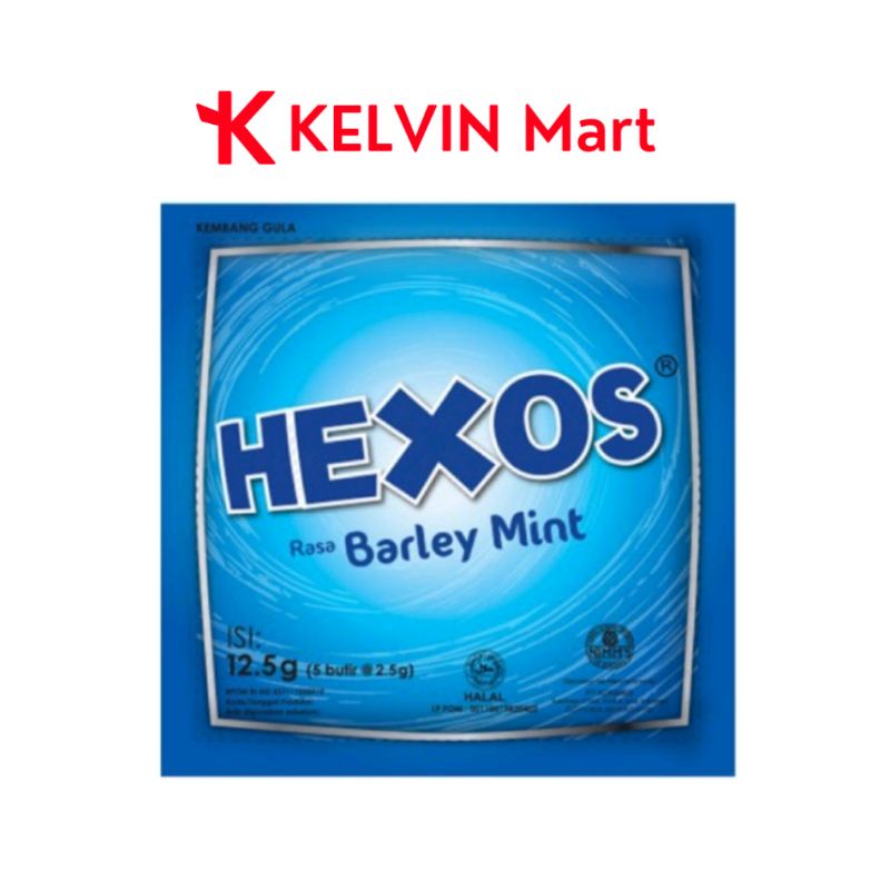 

Hexos Permen Rasa Barley Mint isi 5 x 2.5 g | Kelvin Mart