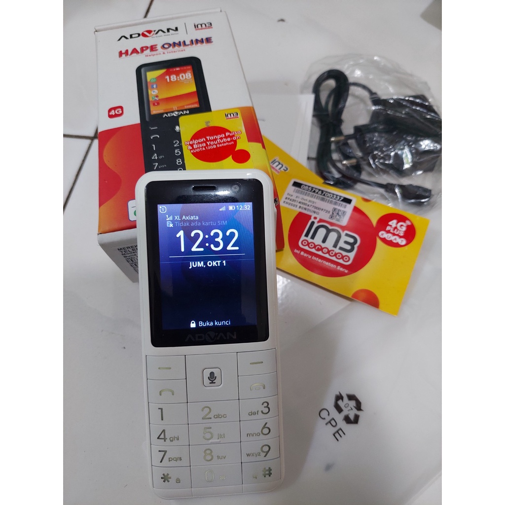 Advan Hammer 2406 hape online 4G unlock Minus