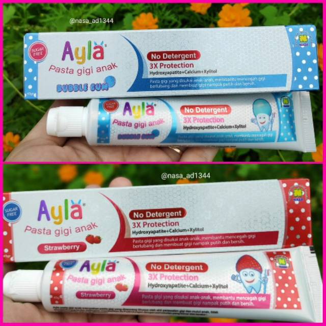 Ayla pasta gigi anak
