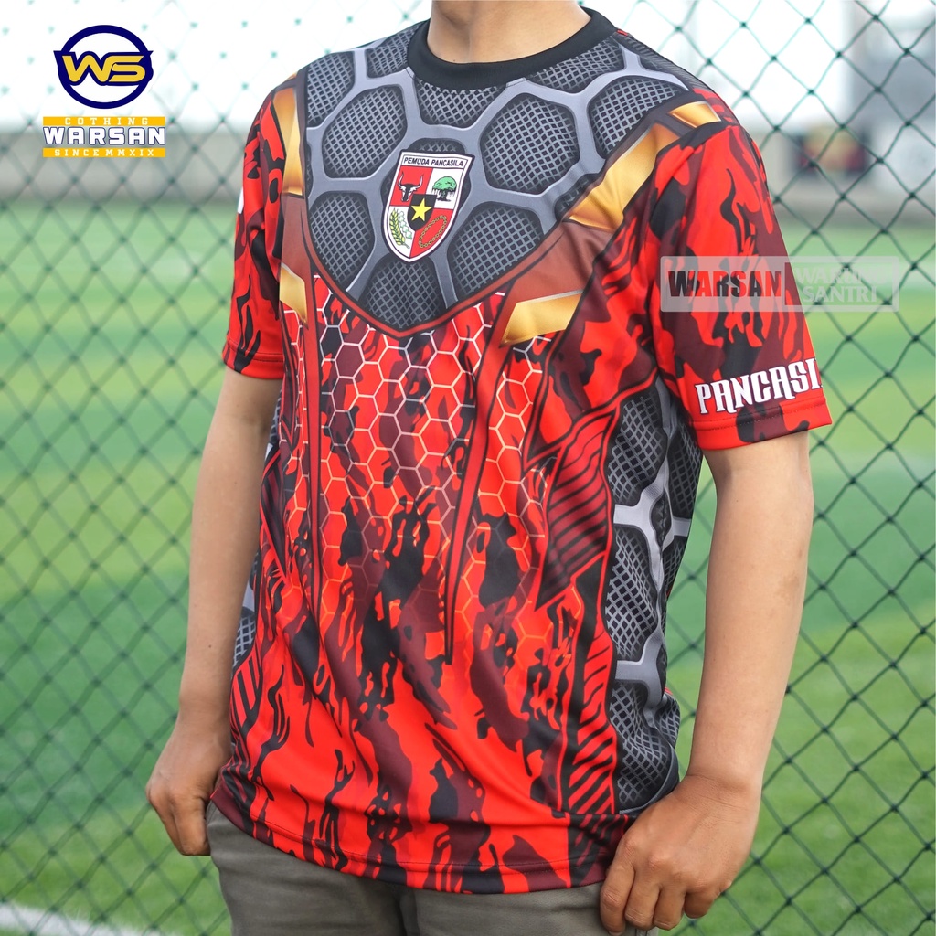 Kaos Jersey Pemuda Pancasila / Jersey PP Pemuda Pancasila / Kaos PP fullprint