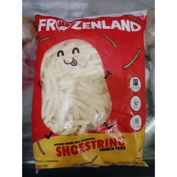 

Kentang goreng Frozenland shoestring