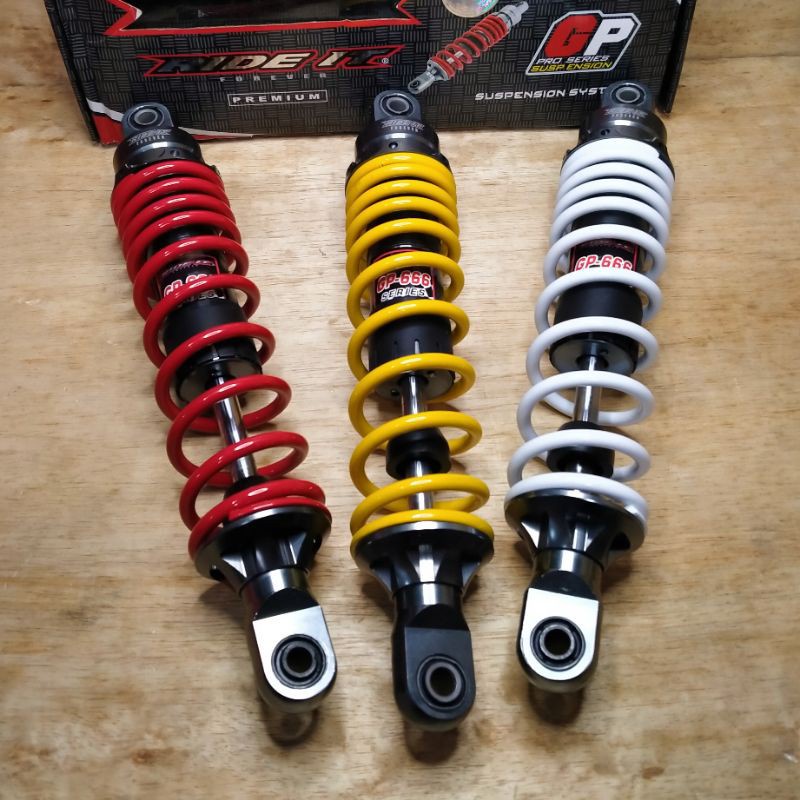 Skok Shock Ride IT GP 666 340mm Shockbreaker Shock Belakang RX King 34cm Bebek Supra X 125 CB GL