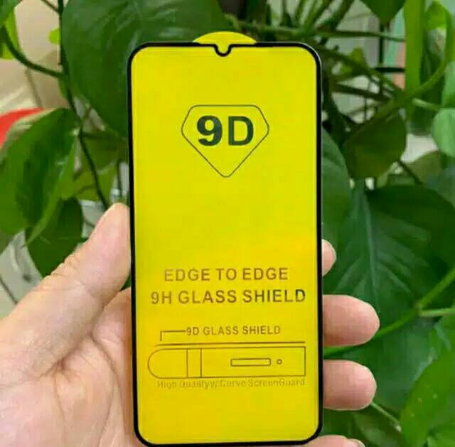 Ready stock Tempered Glass FULL LEM 9D REDMI NOTE 7