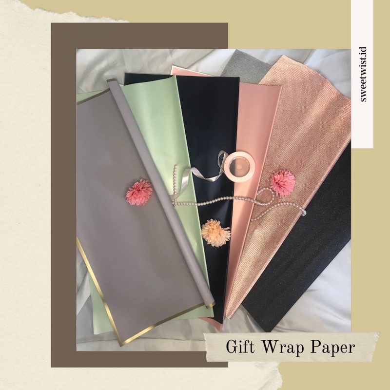 

Gift Wrap Paper/Kertas Kado dan Jasa membungkusnya