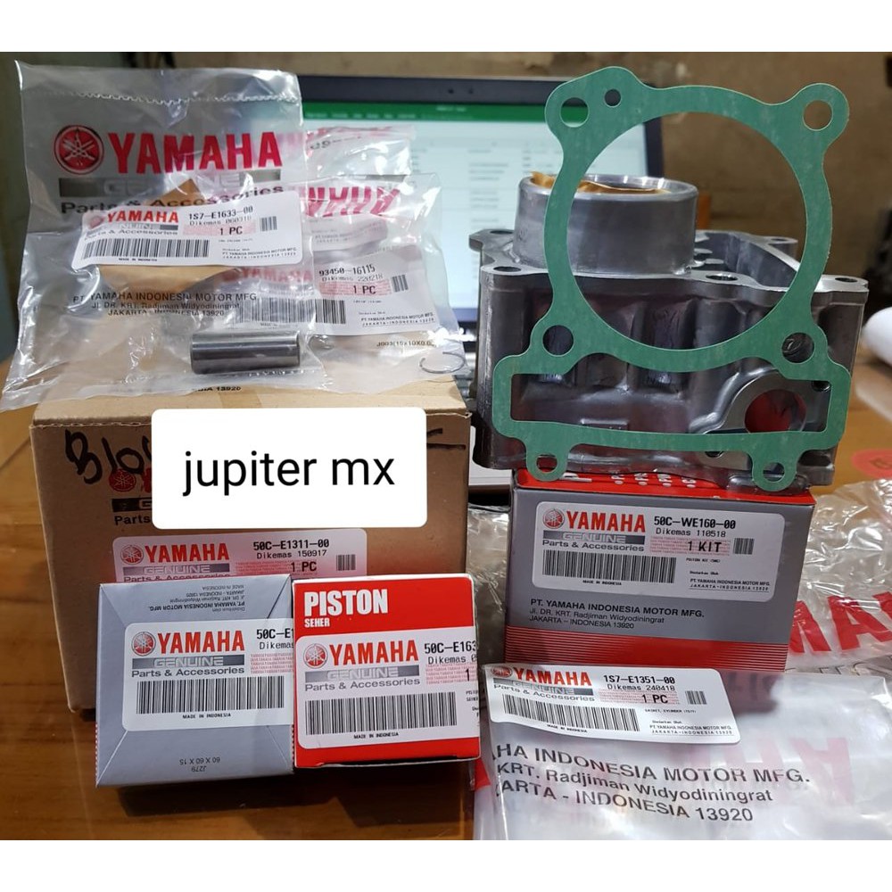 BLOK SEHER BORING JUPITER MX PNP JUPITER MX NEW 135 ORIGINAL mki