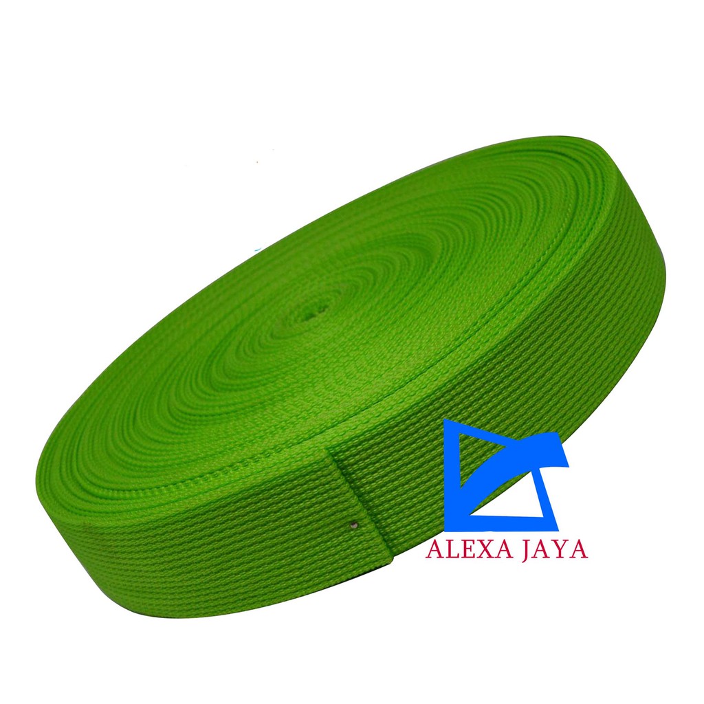

GROSIR TALI WEBBING LT UKURAN 3.8 CM HIJAU STABILO LT 3.8 HIJAU STABILO