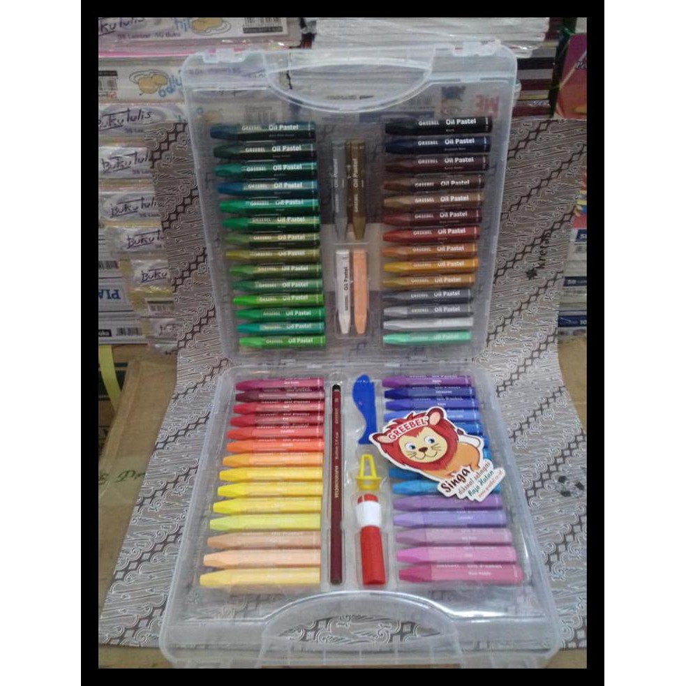 

Hot Product At 392 Krayon Greebel 55 Warna Keren