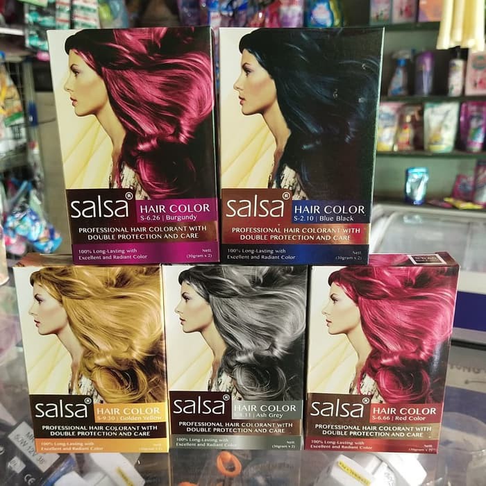 SALSA HAIR COLOUR / SEMIR PEWARNA RAMBUT SALSA