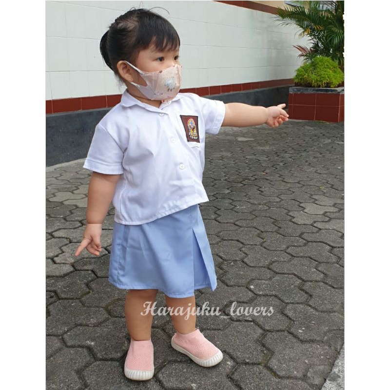 Baju Anak Lucu Unik Seragam SMA SD SMP [A003]