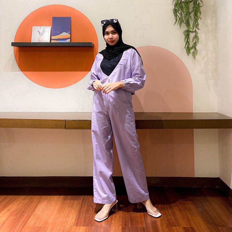 BEFAST - ZEC OOTD Setelan MISYURE / Set Hailey / One Set Hailey / Setelan Wanita Terbaru Polos / Setelan Unik / Setelan Kekinian Bisa Di Pakai Wanita Hijab / Setelan Cewek Celana Panjang Kekinian / Stelan Cardigan Wanita Lengan Panjang