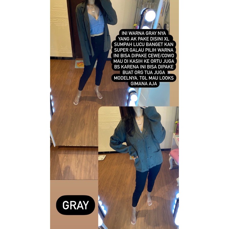 CARDIGAN SISA EXPORT MENS BRAND OVERSIZED