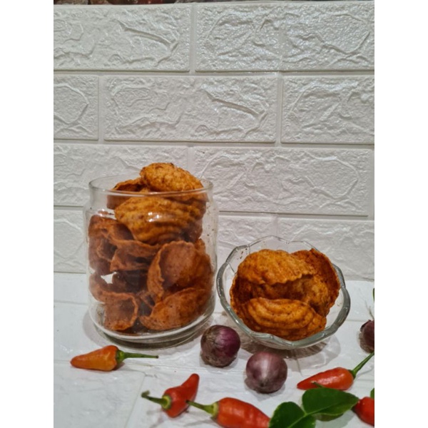 

Kerupuk kentang pedas