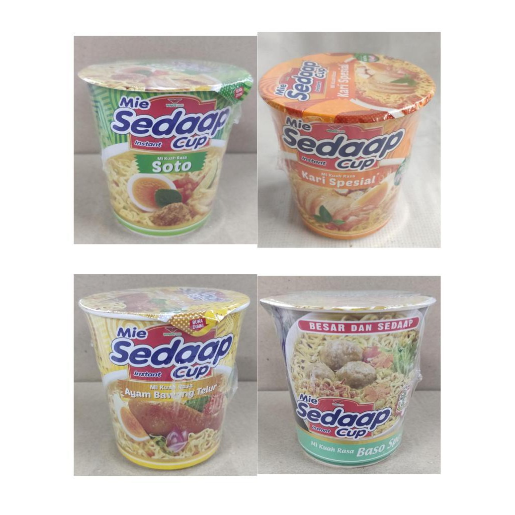 

SEDAAP CUP (ALL VARIANT) 81gr