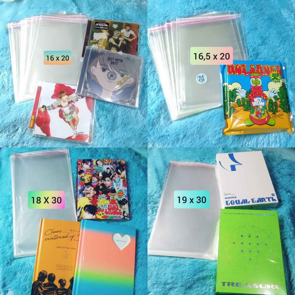 Jual PLASTIK ALBUM OPP TEBAL 35 MICRON SEAL INNER SLEEVE JEWEL ALBUM