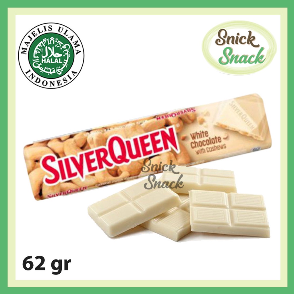 

Silver Queen White Chocolate 58 gr Coklat Putih Silverqueen