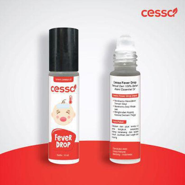 Cessa Fever Drop - Essential Oil Penurun Demam Bayi
