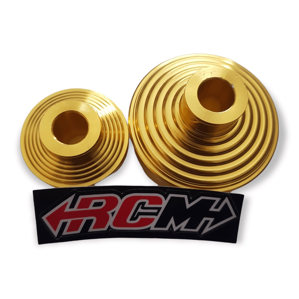 TUTUP COVER GEAR GER GIR BOX BOK GEARBOX GEARBOK MOTOR MIO CNC WARNA KUNING EMAS GOLD ORI ORIGINAL D