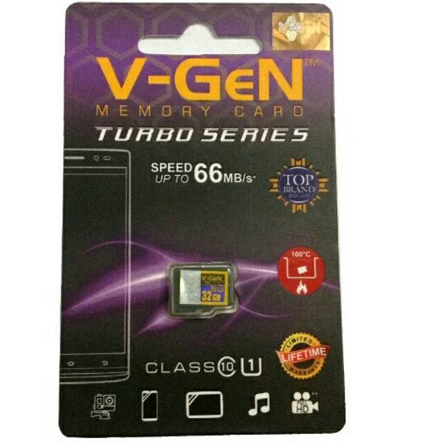 MICRO SD 32GB VGEN CLASS10 ORIGINAL