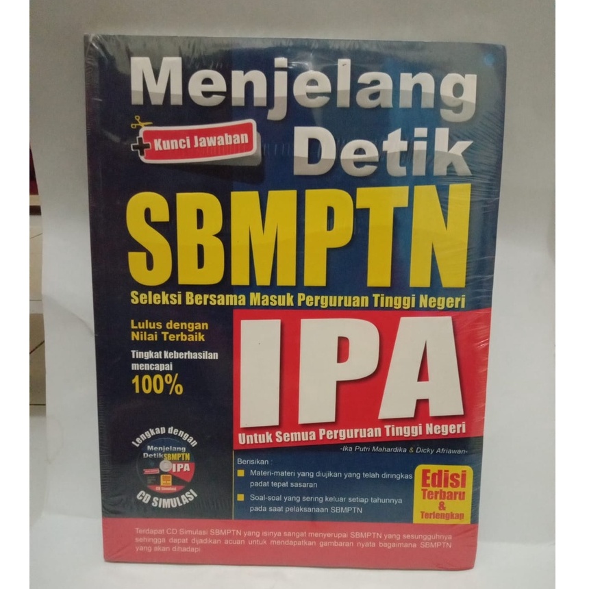 BUKU KUNCI JAWABAN MENJELANG DETIK SBMPTN IPA BY IKA PUTRI MARDIKA