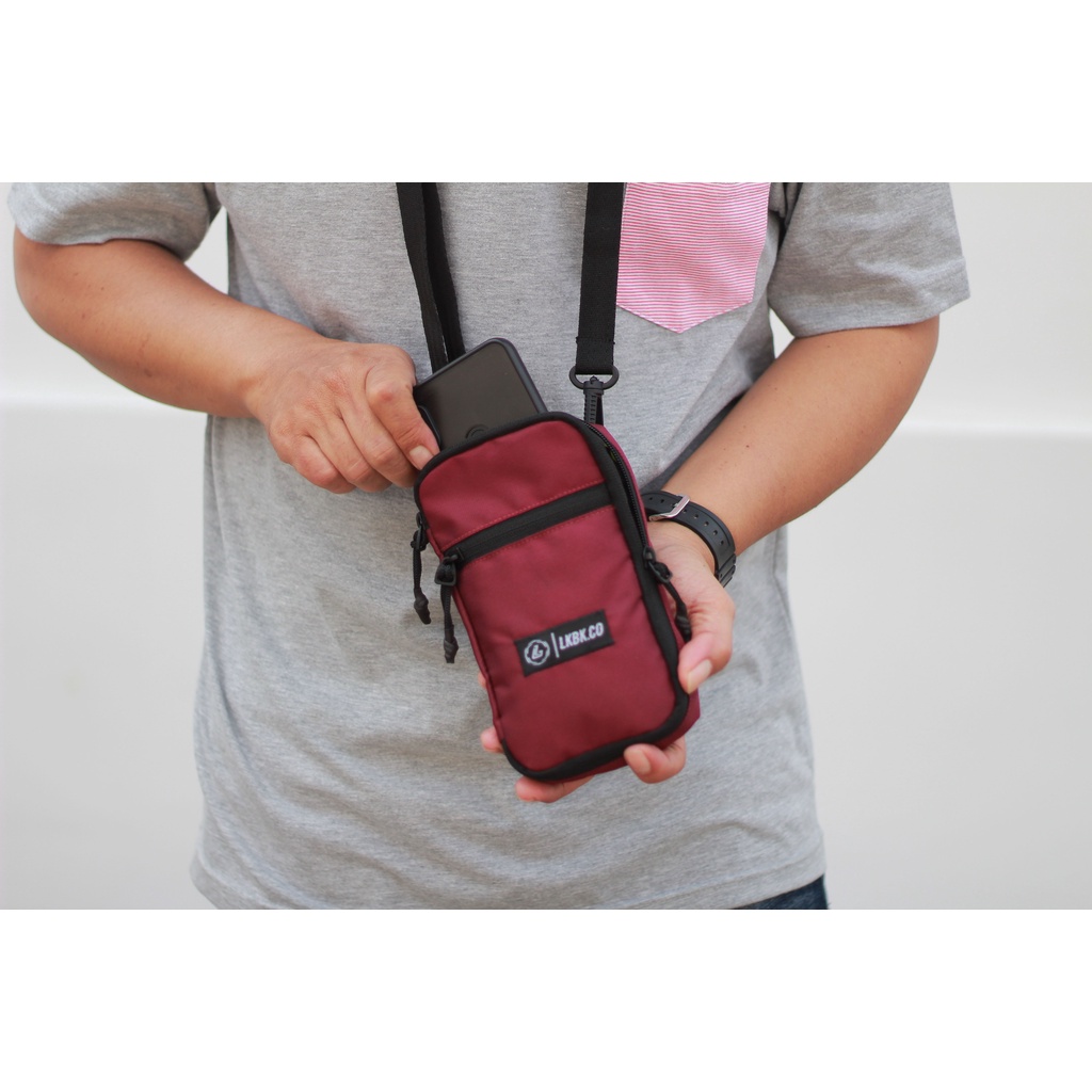 LOOKBACK SLING PHONE LOMY TAS SELEMPANG - HANGING WALLET ORIGINAL