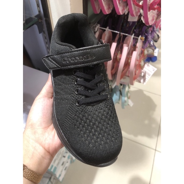 sepatu sekolah anak hitam crocodile