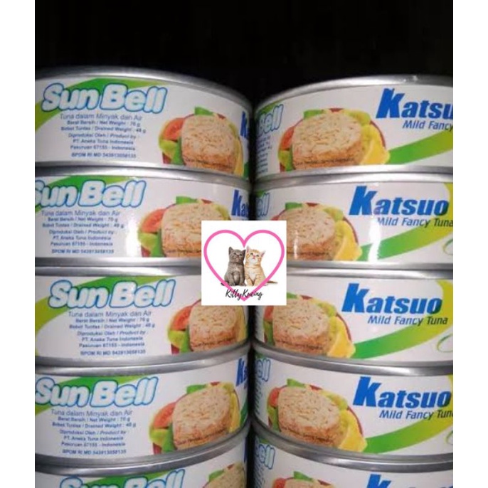 DEHO TUNA SUNBEL KATSUO 1 Dus isi 48 kaleng