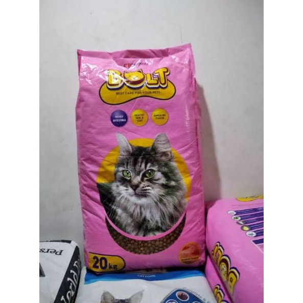 BOLT 20 KG - Makanan Kucing Kering