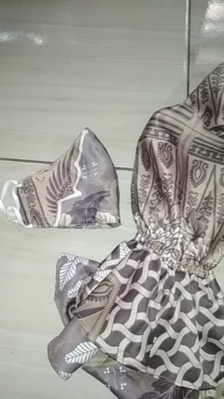 D3027 Kyota Batik Gamis Busui Friendly  - Macadamia House Fashion Muslim Ramadhan