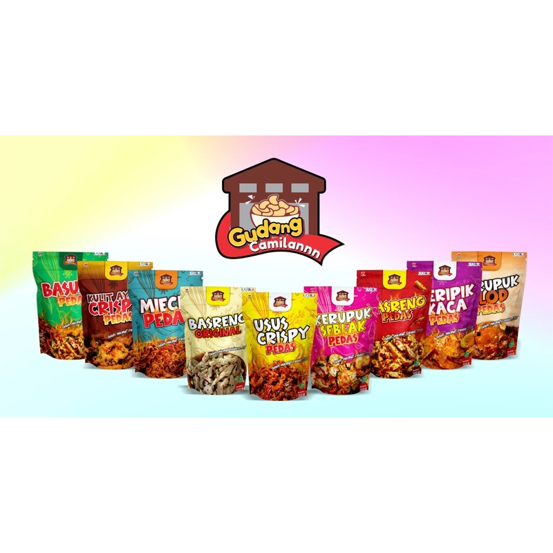 

Camilan pedas viral ( basreng pedas ) termurah