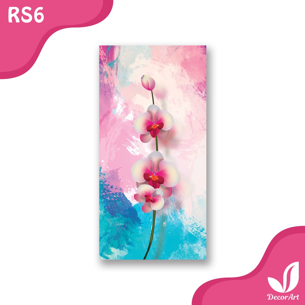 Decor Art Hiasan Dekorasi  dinding kamar  rumah bunga cantik  